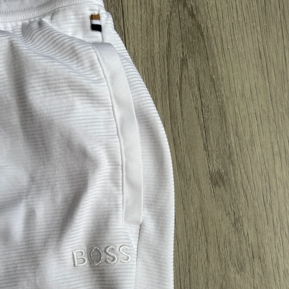BOSS Hugo Boss White Jogger Pants - Picture 3 of 5